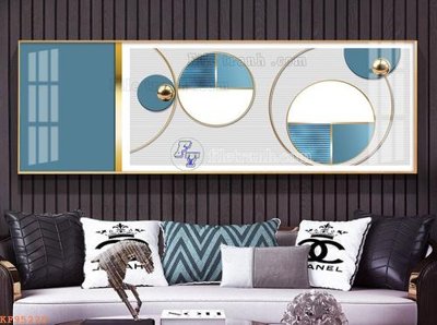 Cung cấp file tranh gốc File tranh hiện đại pha lê gương KF95220 độc quyền