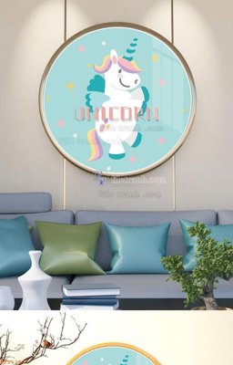 File gốc File tranh hiện đại pha lê gương KF95257 (bản quyền) cho in ấn