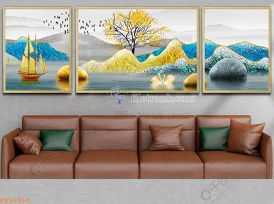 Tải file File tranh hiện đại pha lê gương KF95350 (gốc) chủ đề tôn giáo