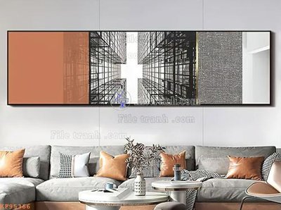 Tải file gốc File tranh hiện đại pha lê gương KF95366 (bản PSD) đầy đủ layer