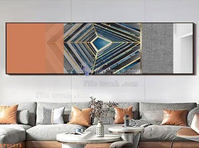 Hình ảnh gốc File tranh hiện đại pha lê gương KF95373 (để in khổ lớn)