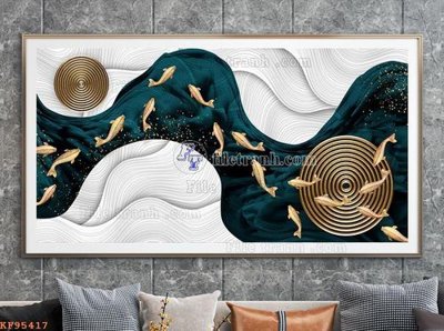 Download file gốc File tranh hiện đại pha lê gương KF95417 (in mica) logo