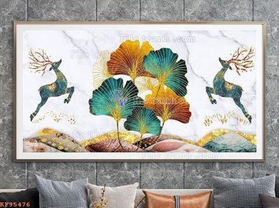 Tải file File tranh hiện đại pha lê gương KF95476 (ảnh gốc) file TIFF