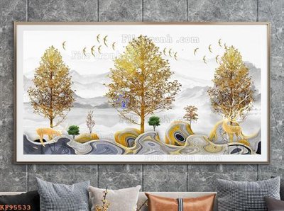 Tải file gốc File tranh hiện đại pha lê gương KF95533 (in khổ lớn) không mờ