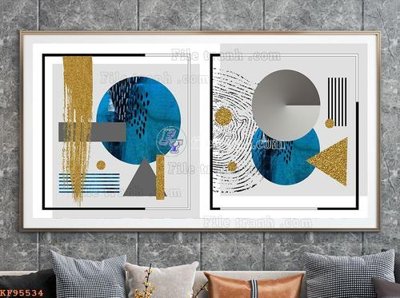 File gốc File tranh hiện đại pha lê gương KF95534 (in ấn) không giới hạn