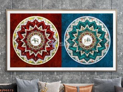 Mua file tranh gốc File tranh hiện đại pha lê gương KF95573 tại Filetranh.com