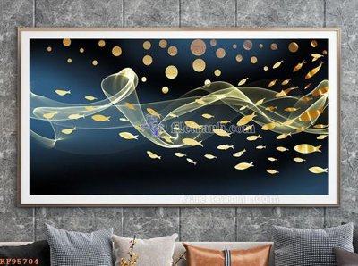 File in lụa File tranh hiện đại pha lê gương KF95704 (phong cảnh) File tranh hiện đại pha lê gương KF95704