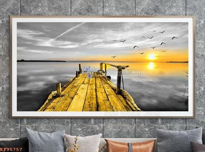 File tranh File tranh hiện đại pha lê gương KF95757 (bản gốc) trang trí văn phòng