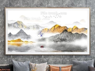 Tải file gốc File tranh hiện đại pha lê gương KF95785 (in khổ lớn) quảng cáo