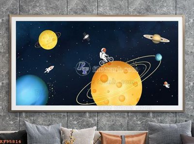 File PSD File tranh hiện đại pha lê gương KF95814 (bản gốc) dễ dàng edit