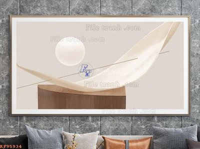 File in ấn File tranh hiện đại pha lê gương KF95934 (bản gốc) từ file gốc