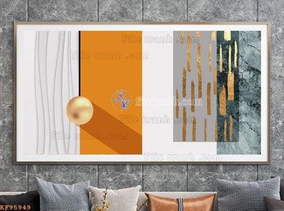 File gốc File tranh hiện đại pha lê gương KF95949 (cho in UV) siêu nét