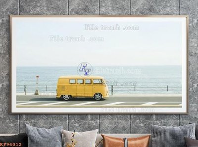 File tranh File tranh hiện đại pha lê gương KF96012 (gốc) in trên kính