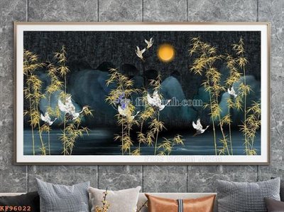 File gốc File tranh hiện đại pha lê gương KF96022 (dành cho quảng cáo)