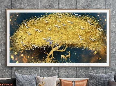 Tải file tranh File tranh hiện đại pha lê gương KF96026 (gốc) tại Filetranh.com