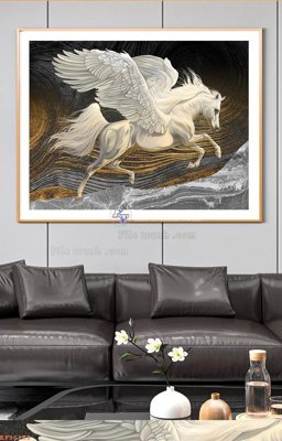 File gốc File tranh hiện đại pha lê gương KF96152 (cho in UV) siêu nét