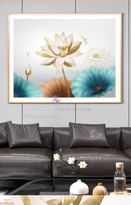 File gốc File tranh hiện đại pha lê gương KF96195 (dành cho trang trí nội thất)