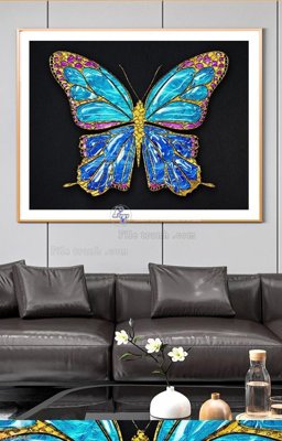 File ảnh File tranh hiện đại pha lê gương KF96249 (gốc) in poster