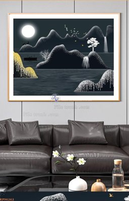 Tệp tin gốc File tranh hiện đại pha lê gương KF96262 (chất lượng cao) File tranh hiện đại pha lê gương KF96262