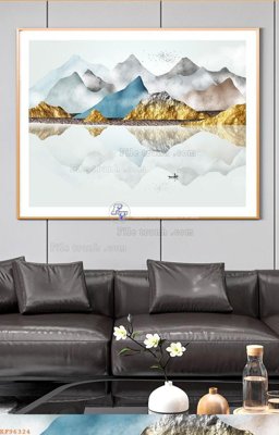 Tải file File tranh hiện đại pha lê gương KF96324 (ảnh gốc) in gạch men