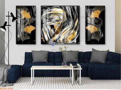 Tải file File tranh hiện đại pha lê gương KF96380 (ảnh gốc) in gạch 3D