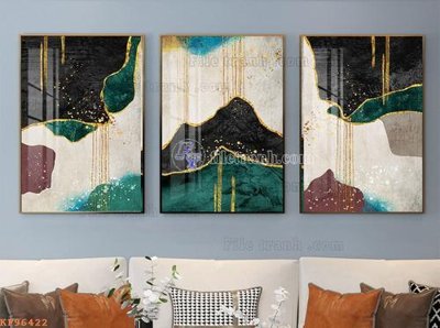 Tải file gốc File tranh hiện đại pha lê gương KF96422 (in bạt) quảng cáo