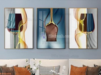 Tải file tranh File tranh hiện đại pha lê gương KF96498 (ảnh gốc) ngay