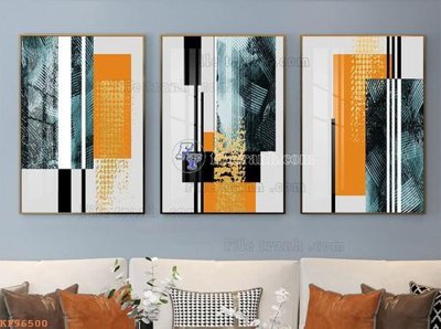 Hình ảnh gốc File tranh hiện đại pha lê gương KF96500 (để in khổ lớn)