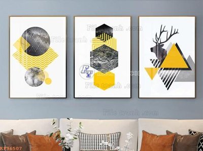 Tải file File tranh hiện đại pha lê gương KF96507 (gốc) in trên mọi chất liệu