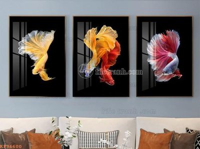 File gốc File tranh hiện đại pha lê gương KF96600 (phong cách) tối giản