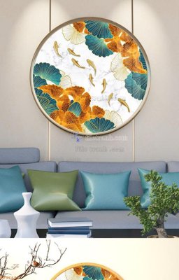 Tải file File tranh hiện đại pha lê gương KF96624 (ảnh gốc) in gạch 3D