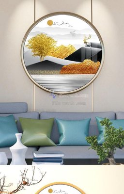 Tải file gốc File tranh hiện đại pha lê gương KF96656 (in không vỡ ảnh)