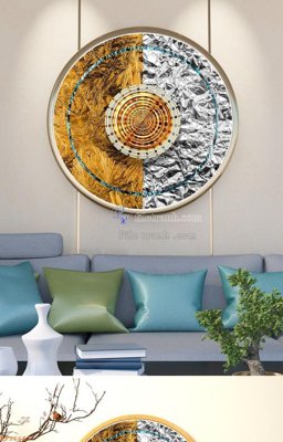 Download file gốc File tranh hiện đại pha lê gương KF96667 (độ nét cao)