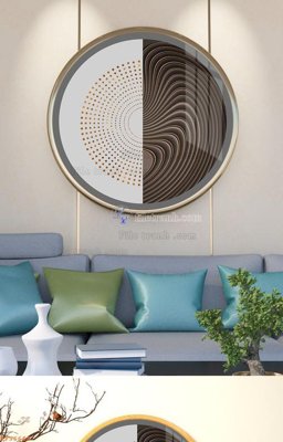 Download file gốc File tranh hiện đại pha lê gương KF96668 (độ nét cao)