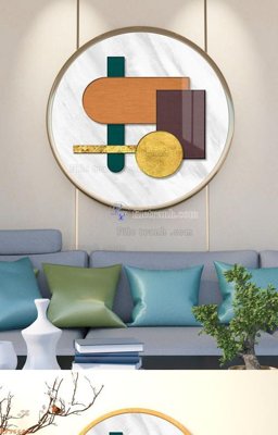 File gốc File tranh hiện đại pha lê gương KF96692 (in tráng gương) nghệ thuật