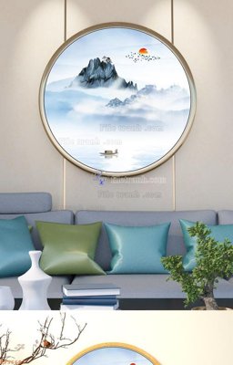 Tải file File tranh hiện đại pha lê gương KF96697 (PSD) cho in tranh kính