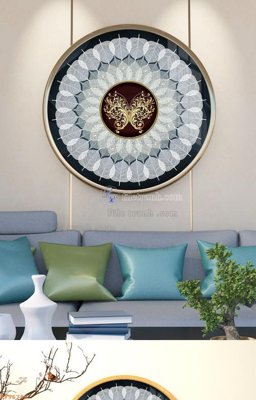 File gốc File tranh hiện đại pha lê gương KF96736 (dành cho quảng cáo)