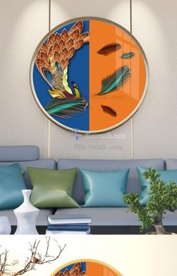 Tải về file gốc File tranh hiện đại pha lê gương KF96754 (chuẩn in ấn)