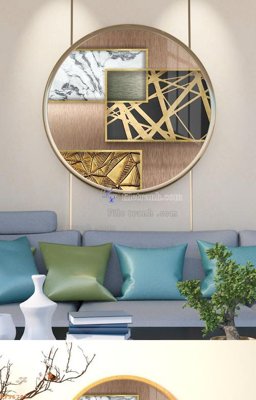 File gốc File tranh hiện đại pha lê gương KF96791 (in mica) làm quà tặng