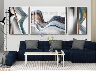 File tranh File tranh hiện đại pha lê gương KF96815 (ảnh gốc) in trần 3D