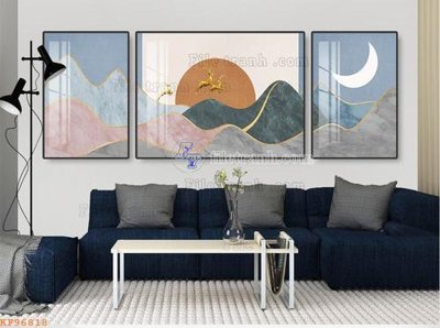 Mua file ảnh gốc File tranh hiện đại pha lê gương KF96818 (chất lượng cao)