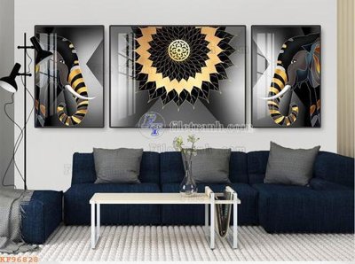 Tải file gốc File tranh hiện đại pha lê gương KF96828 (in bạt) quảng cáo