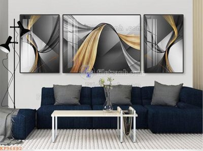 Tải file File tranh hiện đại pha lê gương KF96882 (PSD) cho in tranh 3D