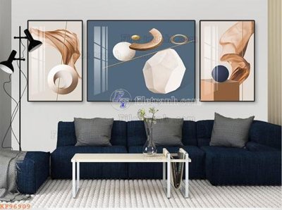 Tải file File tranh hiện đại pha lê gương KF96909 (gốc) chủ đề tâm linh