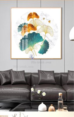 File gốc File tranh hiện đại pha lê gương KF96984 (ảnh chi tiết) để in lụa