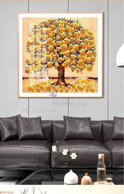 File PSD File tranh hiện đại pha lê gương KF97002 (nguyên bản) cho thiết kế