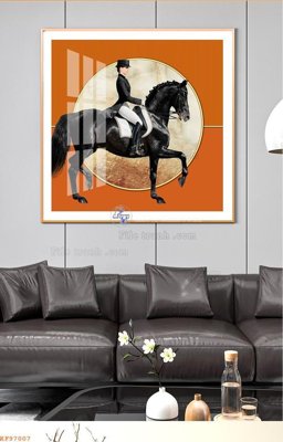 File gốc File tranh hiện đại pha lê gương KF97007 (AI/EPS) cho in ấn