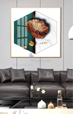 File gốc in ấn File tranh hiện đại pha lê gương KF97011 chuẩn màu CMYK