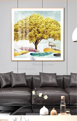 Tải file gốc File tranh hiện đại pha lê gương KF97021 (bản PSD) đầy đủ layer