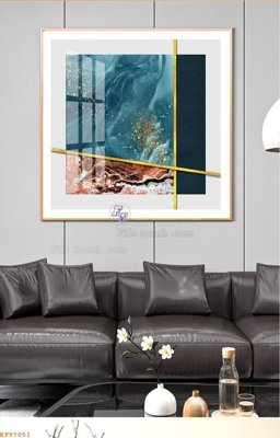 Tải file File tranh hiện đại pha lê gương KF97051 (gốc) làm tranh trang trí